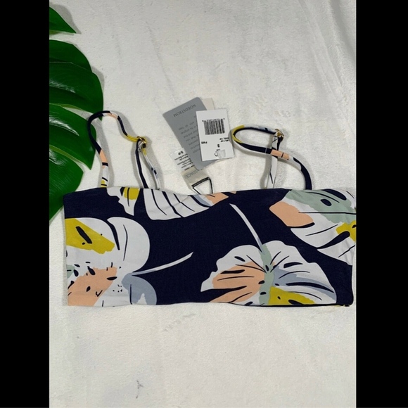 NWT L Space Palm‎ Springs Rebel Bikini Top in Navy [SZ Small ] - Picture 2 of 8